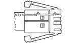 TE CONNECTIVITY 模块化连接器 - 插头 5-1761187-1