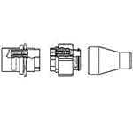 TE CONNECTIVITY 圆形连接器 863019-2