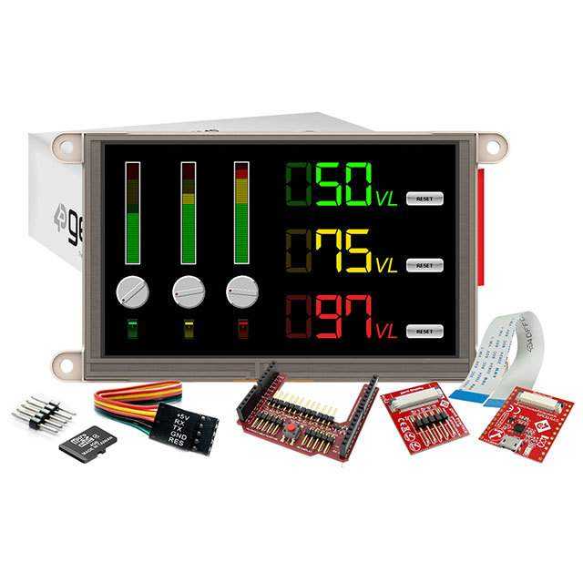 4D SYSTEMS LED显示器件 SK-GEN4-50DT-AR