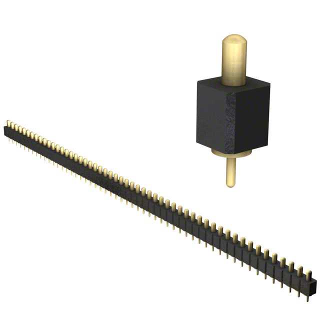 MILL-MAX 矩形连接器 - 弹簧式 821-22-053-10-003101