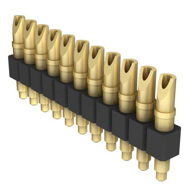 MILL-MAX 矩形连接器 - 弹簧式 824-22-011-00-001000