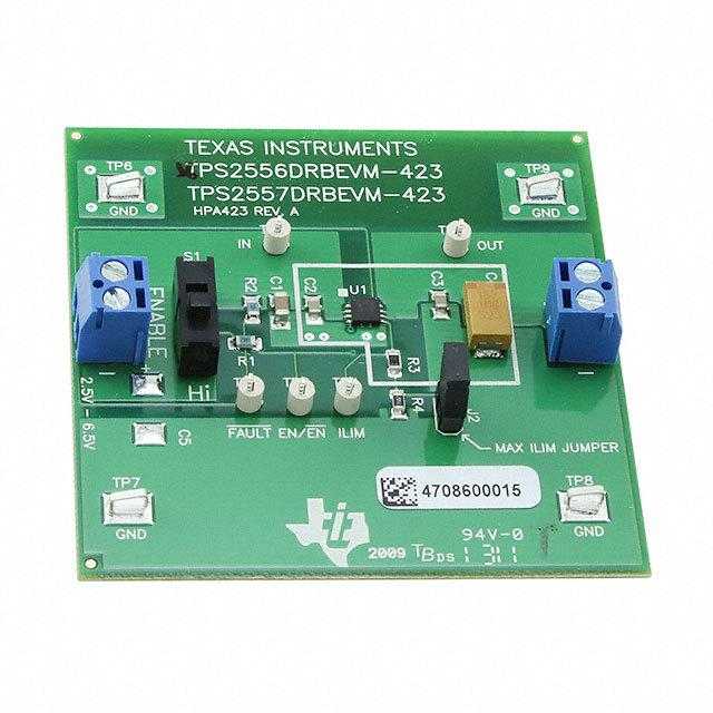 TEXAS INSTRUMENTS 评估、开发板开发工具 TPS2556DRBEVM-423