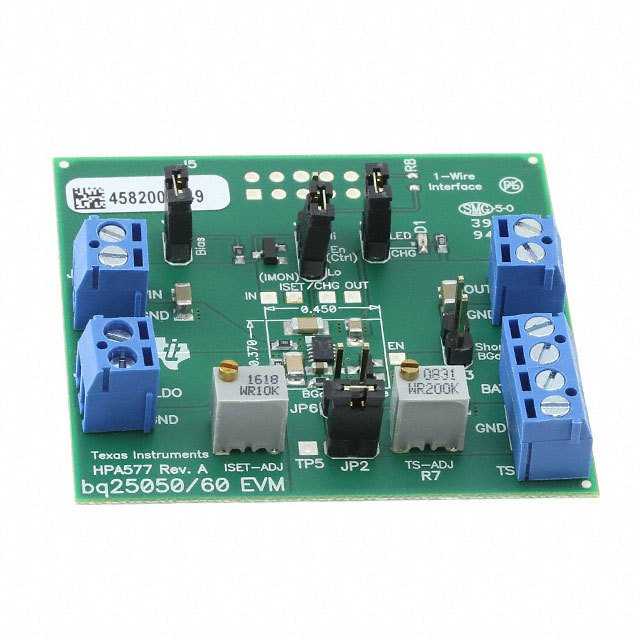 TEXAS INSTRUMENTS 评估、开发板开发工具 BQ25060EVM