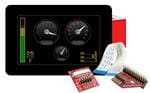4D SYSTEMS LED显示器件 GEN4-ULCD-50D-CLB-SB