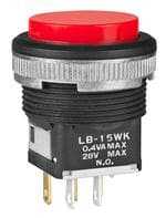 NKK SWITCHES 按钮开关 LB15WKG01-CJ