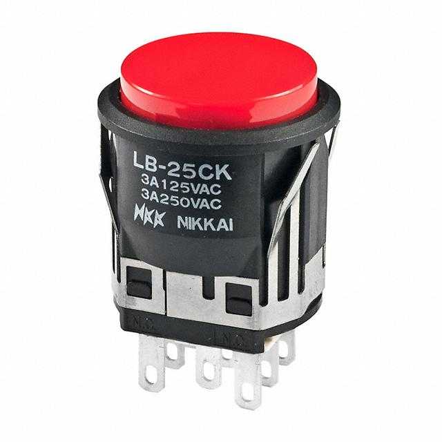 NKK SWITCHES 按钮开关 LB25CKW01-C