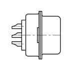 AMPHENOL D-Sub 连接器 L177SDA15SVFM