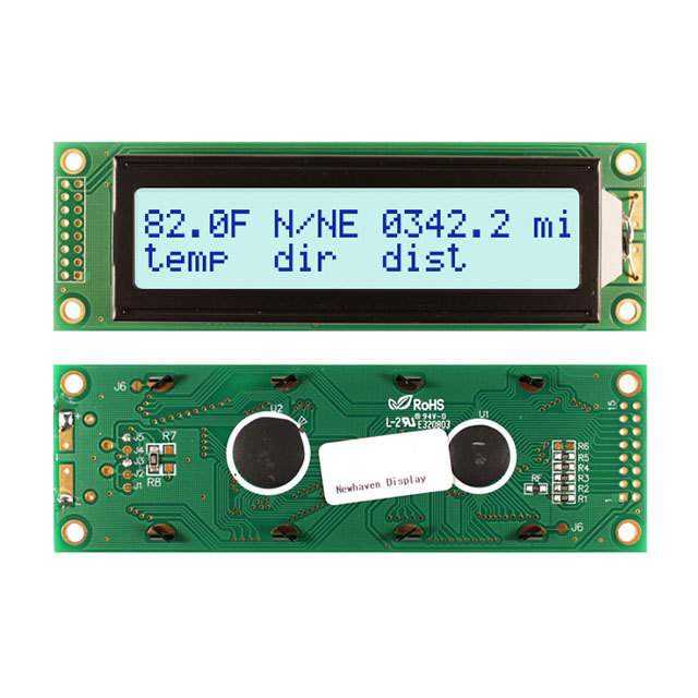 NEWHAVEN DISPLAY LED显示器件 NHD-0220DZ-FSW-GBW