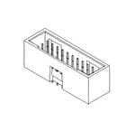 MOLEX D-Sub/D形连接器 - 并口 15-87-6040