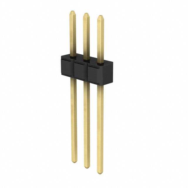 3M 矩形连接器 - 针座 - 公插针 929647-04-03-I