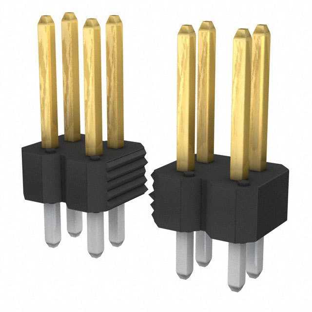 AMPHENOL 矩形连接器 - 针座 - 公插针 77313-824-68LF