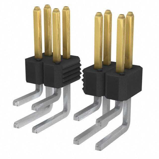 AMPHENOL 矩形连接器 - 针座 - 公插针 77317-104-36LF