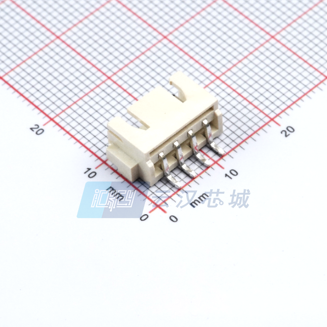 XUNPU/台湾讯普电子 矩形连接器 - 板载/直接线对板 WAFER-XH2.54-4PWB