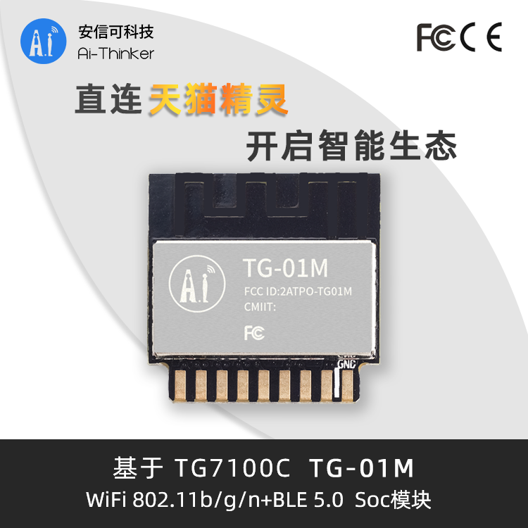 AI-THINKER/深圳安信可科技 WIFI模块 TG-01M