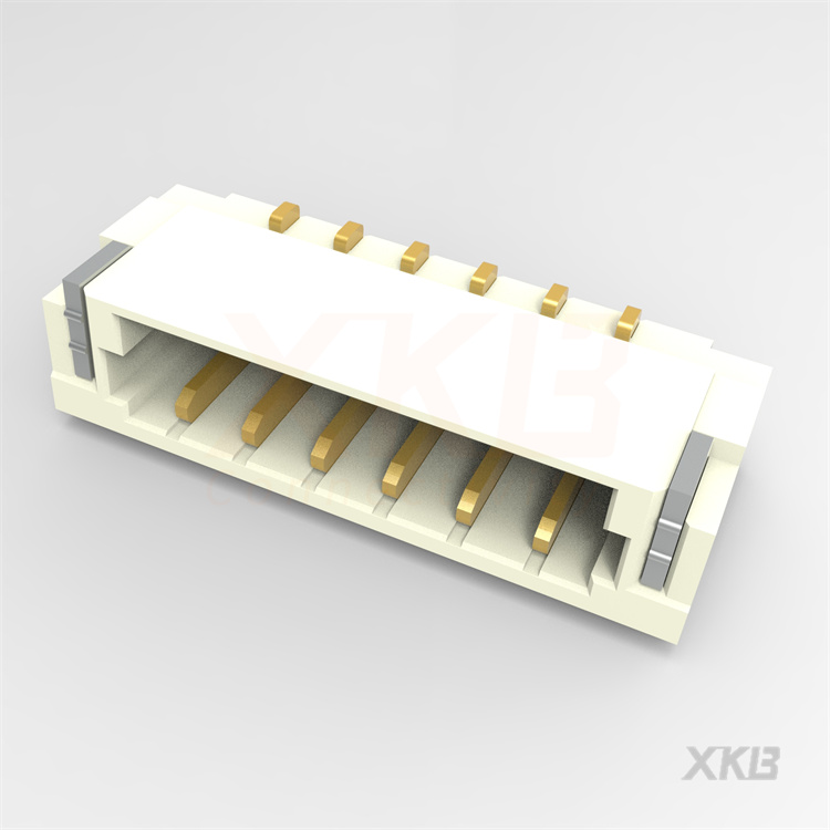 XKB CONNECTIVITY/中国星坤 矩形连接器 - 针座 - 公插针 X0800WRS-06HF-LPV01