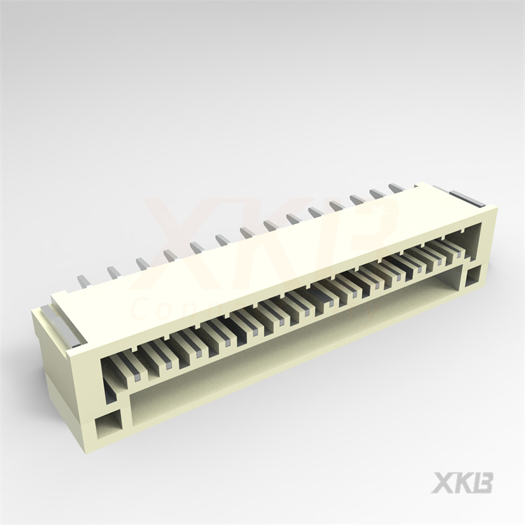 XKB CONNECTIVITY/中国星坤 矩形连接器 - 针座 - 公插针 X1251WRS-14HF-LPSW