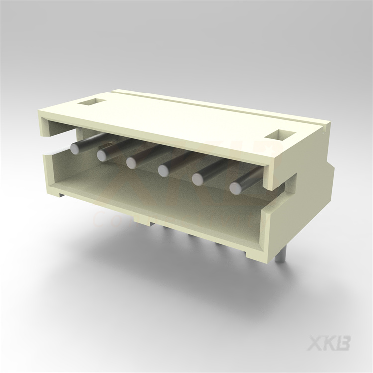 XKB CONNECTIVITY/中国星坤 矩形连接器 - 针座 - 公插针 X1502WR-06K-N0SN