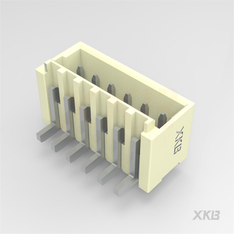 XKB CONNECTIVITY/中国星坤 矩形连接器 - 针座 - 公插针 X1511WVS-06HF-LPSW