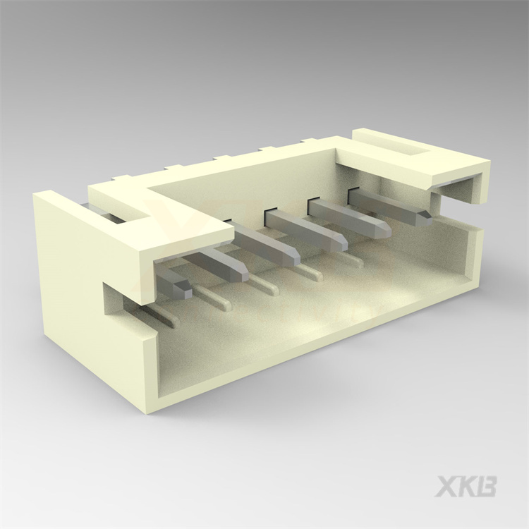 XKB CONNECTIVITY/中国星坤 矩形连接器 - 针座 - 公插针 X2016WV-06K-N0SN