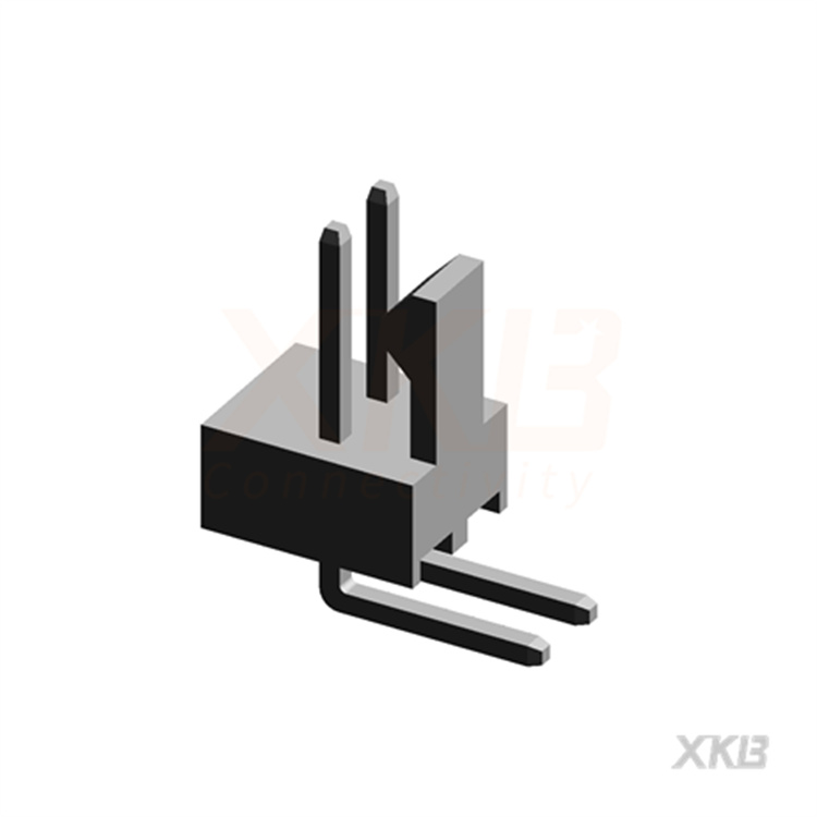 XKB CONNECTIVITY/中国星坤 矩形连接器 - 针座 - 公插针 X2510WR-02SP-N0SN