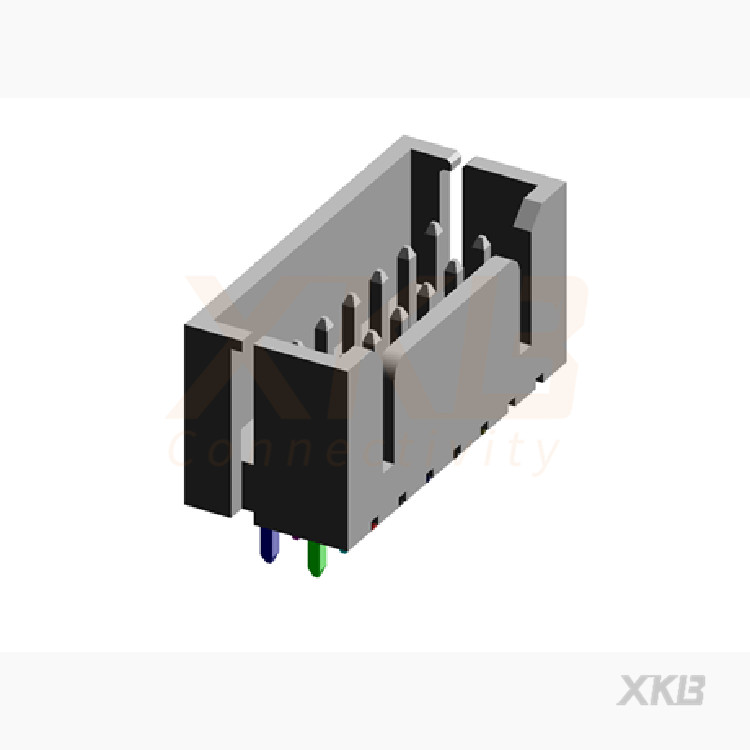 XKB CONNECTIVITY/中国星坤 矩形连接器 - 针座 - 公插针 X8826WV-2x07-N0SN
