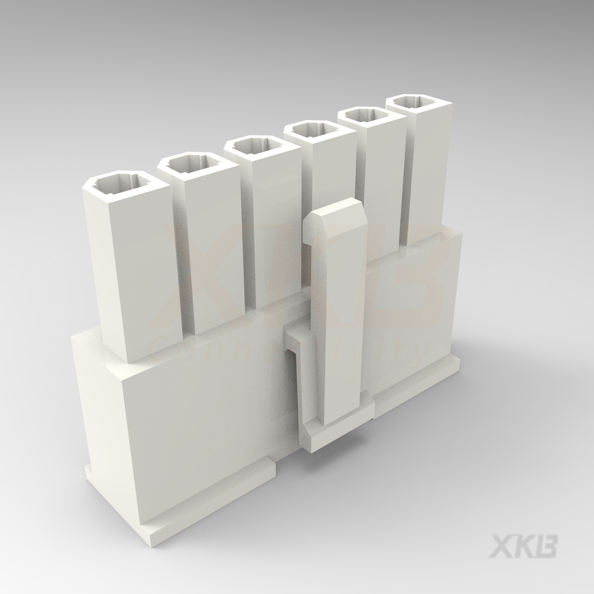XKB CONNECTIVITY/中国星坤 矩形连接器 - 外壳 X9357HM-06-N2