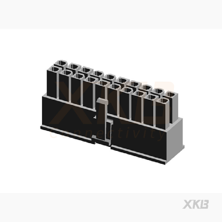 XKB CONNECTIVITY/中国星坤 矩形连接器 - 外壳 X9357HM-2x10-N2