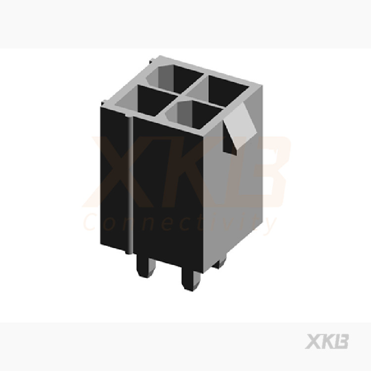 XKB CONNECTIVITY/中国星坤 矩形连接器 - 针座 - 公插针 X9357WV-2x02-N2SN