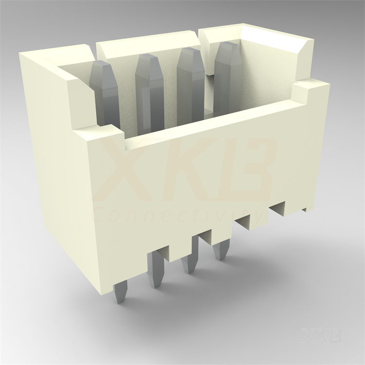 XKB CONNECTIVITY/中国星坤 矩形连接器 - 针座 - 公插针 X9821WV-04-N0SN