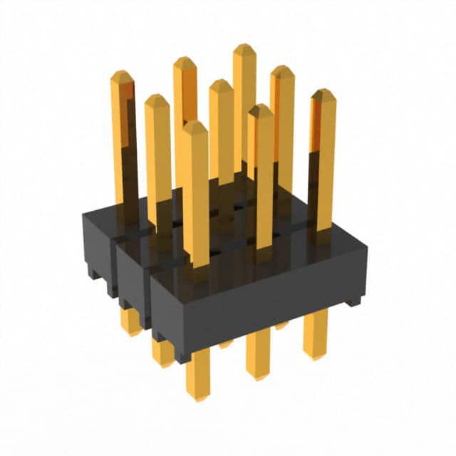 SAMTEC 矩形连接器 - 针座 - 公插针 TSW-103-07-G-T