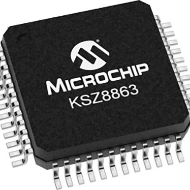 MICROCHIP TECHNOLOGY 以太网芯片 KSZ8863FLLI