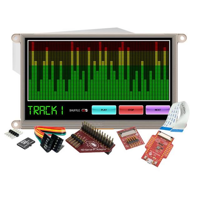 4D SYSTEMS LED显示器件 SK-GEN4-70DT-SB-PI