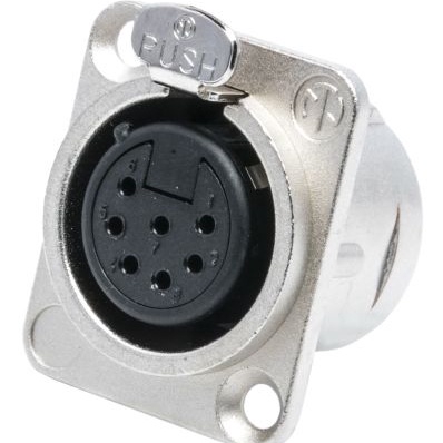 NEUTRIK 套管 - 音频连接器 NC7FD-L-1