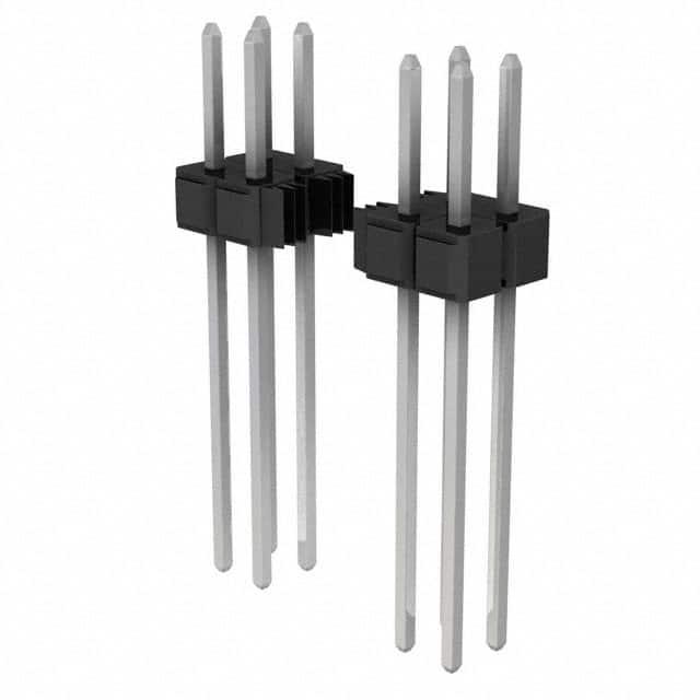 3M 矩形连接器 - 针座 - 公插针 929836-05-36-RK