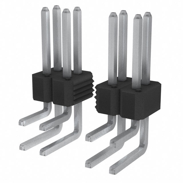 AMPHENOL 矩形连接器 - 针座 - 公插针 77317-412-70LF