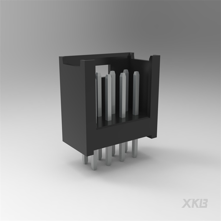 XKB CONNECTIVITY/中国星坤 矩形连接器 - 针座 - 公插针 X2530WV-2x04-PTSN