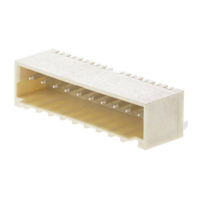 MOLEX 矩形连接器 - 针座 - 公插针 874380442