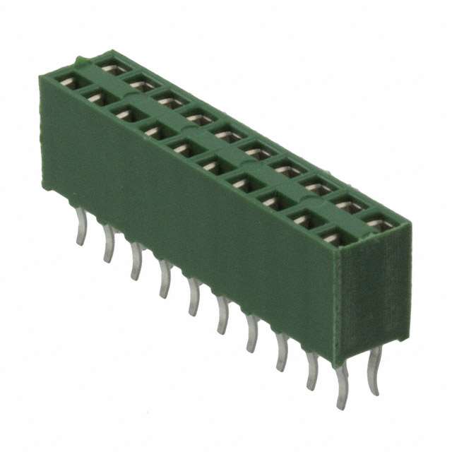 TE CONNECTIVITY 矩形连接器 - 针座 - 插座/母插口 1-215307-0