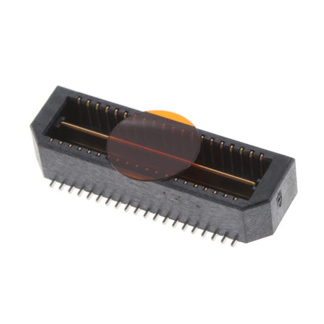 SAMTEC 矩形连接器 - 板垫片/叠接器（板对板） QTE-020-01-L-D-A-K-TR