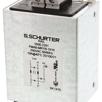 SCHURTER EMI滤波器 5500.2264