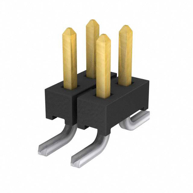 SAMTEC 矩形连接器 - 针座 - 公插针 TMM-102-05-L-D-SM