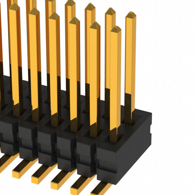 SAMTEC 矩形连接器 - 针座 - 公插针 FTE-125-01-G-DV