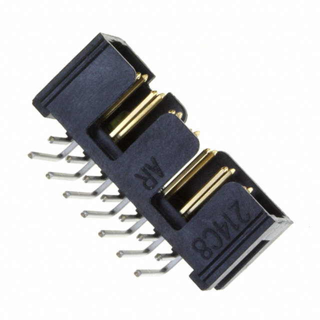3M 矩形连接器 - 针座 - 公插针 D2514-5002-AR