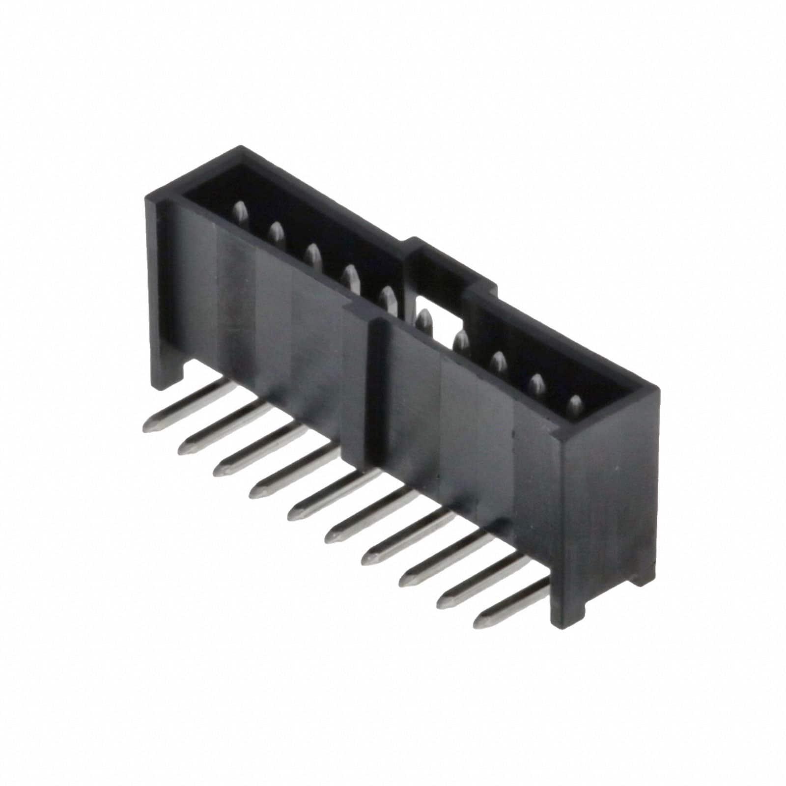 MOLEX 矩形连接器 - 针座 - 公插针 901362110