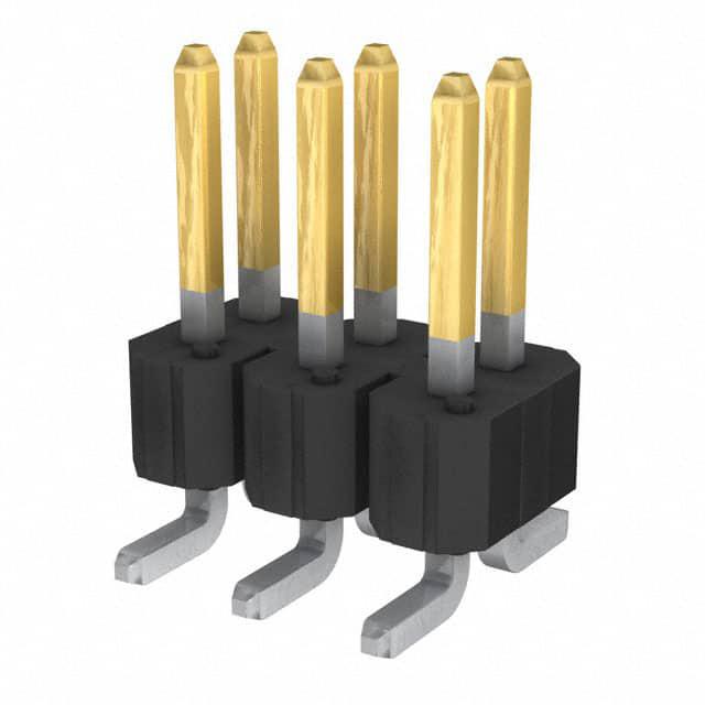 AMPHENOL 矩形连接器 - 针座 - 公插针 95157-106VLF