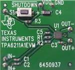 TEXAS INSTRUMENTS 多媒体放大器 TPA6211A1EVM