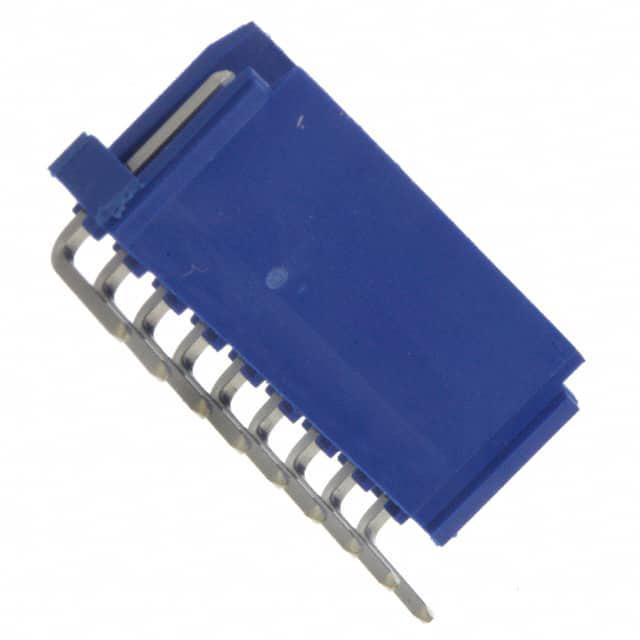 AMPHENOL 矩形连接器 - 针座 - 公插针 76382-409LF