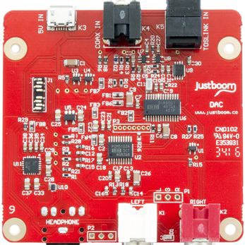 PI SUPPLY 半导体开发工具 JustBoom DAC