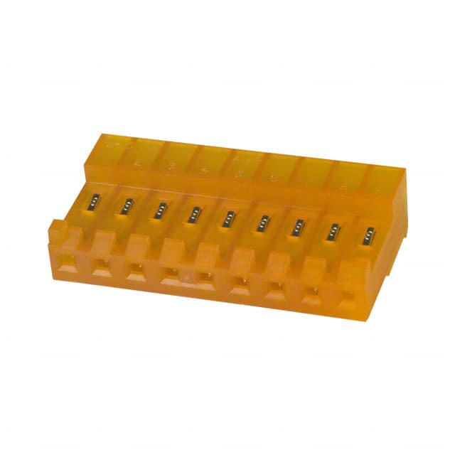 TE CONNECTIVITY 矩形连接器 - 自由悬挂/面板安装 3-643817-9