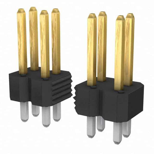 AMPHENOL 矩形连接器 - 针座 - 公插针 77313-127-30LF